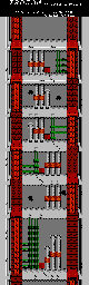 Thumbnail for a map of Stage 3-2 for the NES game Trojan.
