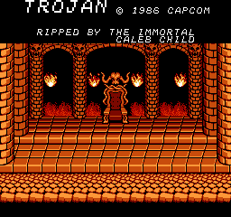 Thumbnail for a map of Stage 6-3 (Animated) for the NES game Trojan.