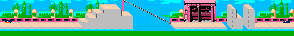 Thumbnail for a map of Stage 1 for the NES game The Trolls In Crazyland.