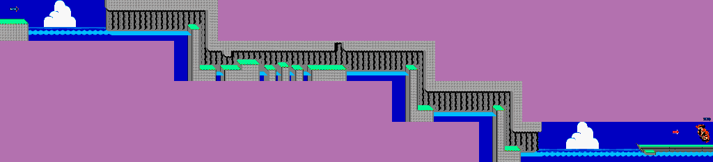 Thumbnail for a map of Stage 10 for the NES game The Trolls In Crazyland.