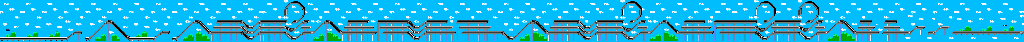 Thumbnail for a map of Stage 2 for the NES game The Trolls In Crazyland.