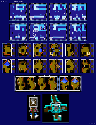Thumbnail for a map of Dungeon Despise for the NES game Ultima: Quest Of The Avatar.