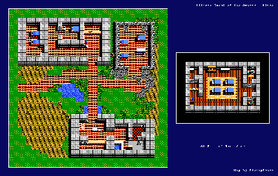 Thumbnail for a map of Minoc for the NES game Ultima: Quest Of The Avatar.