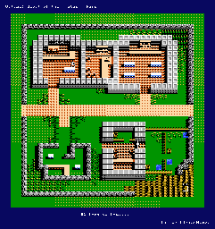 Thumbnail for a map of Paws for the NES game Ultima: Quest Of The Avatar.