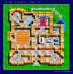 Thumbnail for a map of Serpent's Hold for the NES game Ultima: Quest Of The Avatar.