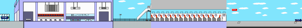 Thumbnail for a map of Stage 4 for the NES game Utsurun Desu.: Kawauso Hawaii e Iku!!!.