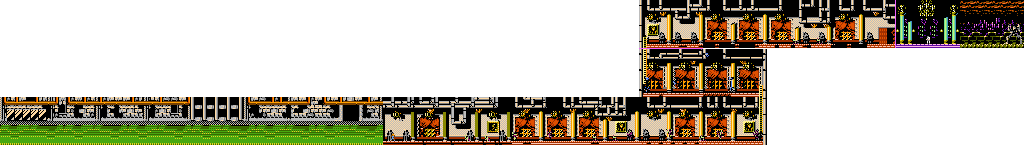 Thumbnail for a map of Stage 11 for the NES game Vice: Project Doom.