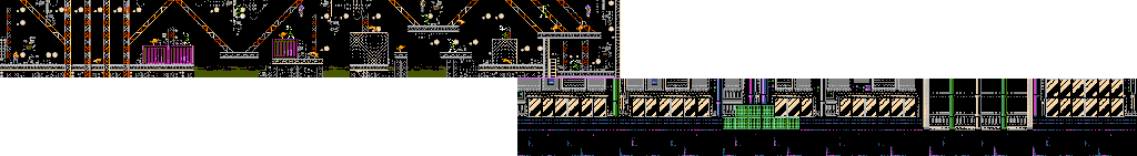 Thumbnail for a map of Stage 4 for the NES game Vice: Project Doom.