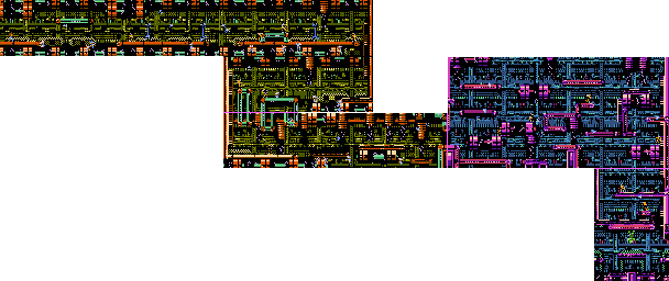 Thumbnail for a map of Stage 8 for the NES game Vice: Project Doom.