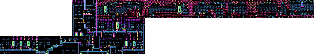 Thumbnail for a map of Stage 9 for the NES game Vice: Project Doom.