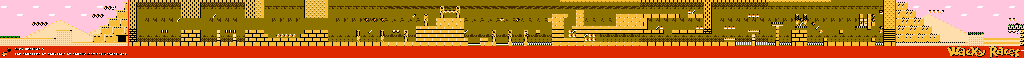Thumbnail for a map of A-2 Section 3 for the NES game Wacky Races.