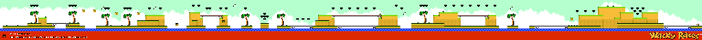 Thumbnail for a map of B -1 Section 1 for the NES game Wacky Races.