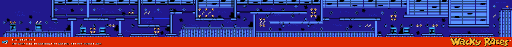 Thumbnail for a map of B -2 Section 2 for the NES game Wacky Races.