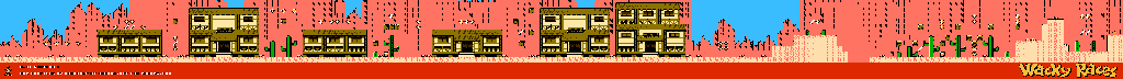 Thumbnail for a map of C -3 Section 1 for the NES game Wacky Races.