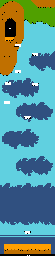 Thumbnail for a map of Stage 0E for the NES game Wagyan Land.