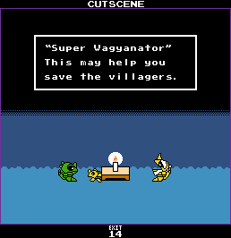 Thumbnail for a map of Stage 18 for the NES game Wagyan Land.