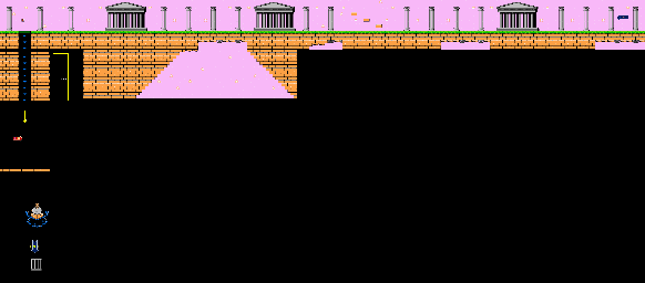 Thumbnail for a map of World 10: Waruumon's Castle for the NES game Wai Wai World 2: SOS!! Paseri Jou.