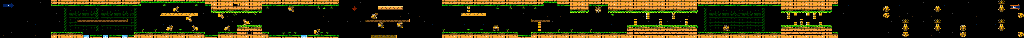 Thumbnail for a map of World 8: Takeyabu Fort Act 1 for the NES game Wai Wai World 2: SOS!! Paseri Jou.