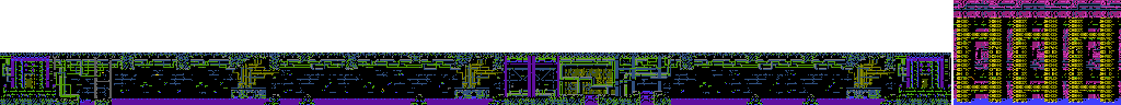 Thumbnail for a map of Stage 7 for the NES game Wally Bear & The NO Gang.