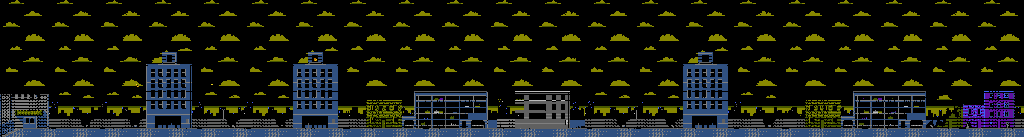 Thumbnail for a map of Stage 8 for the NES game Wally Bear & The NO Gang.