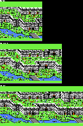 Thumbnail for a map of The Castle for the NES game Where's Waldo?.