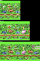 Thumbnail for a map of The Fairground for the NES game Where's Waldo?.