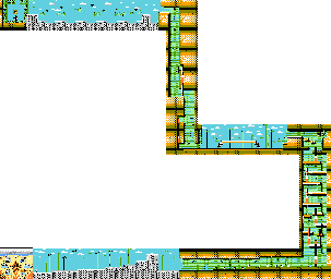 Thumbnail for a map of Secret Cliff for the NES game Whomp 'Em.