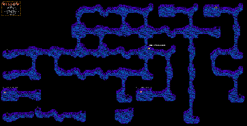 Thumbnail for a map of Cave 3 for the NES game Willow.