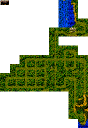 Thumbnail for a map of World 2 for the NES game Willow.