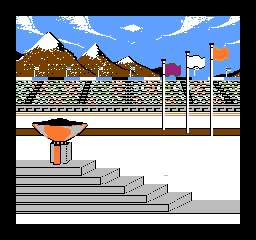 Thumbnail for a map of Opening for the NES game Winter Games.