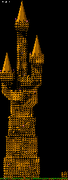 Thumbnail for a map of Castle Exterior for the NES game Wizards & Warriors.