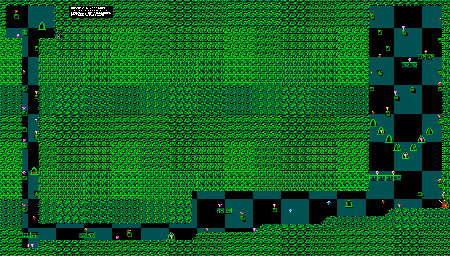Thumbnail for a map of Castle Green Room for the NES game Wizards & Warriors.