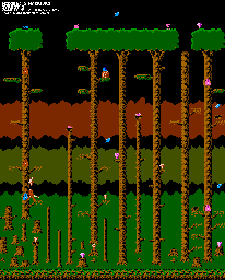 Thumbnail for a map of Forest 2 for the NES game Wizards & Warriors.