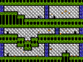 Thumbnail for a map of Bonus Area for the NES game Wolverine.