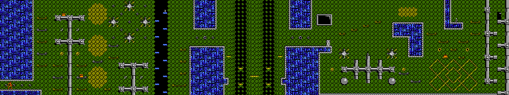 Thumbnail for a map of Level 01: The First Trial for the NES game Wolverine.