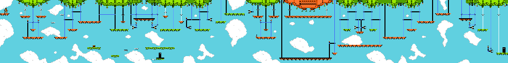 Thumbnail for a map of Level 02: Trial By Air for the NES game Wolverine.