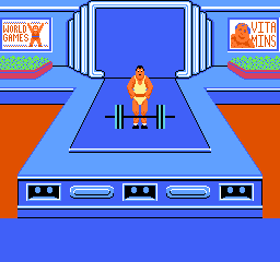 Thumbnail for a map of A.Weight Lifting for the NES game World Games.
