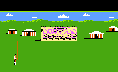 Thumbnail for a map of G.Caber Toss for the NES game World Games.