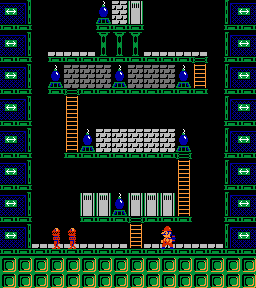 Thumbnail for a map of Phase 004 for the NES game Wrecking Crew.