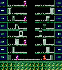 Thumbnail for a map of Phase 008 for the NES game Wrecking Crew.