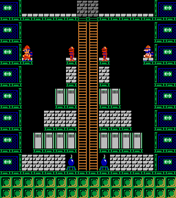 Thumbnail for a map of Phase 023 for the NES game Wrecking Crew.