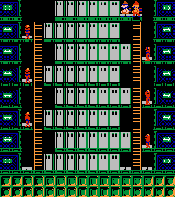 Thumbnail for a map of Phase 026 for the NES game Wrecking Crew.
