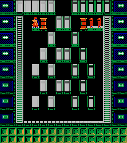 Thumbnail for a map of Phase 029 for the NES game Wrecking Crew.