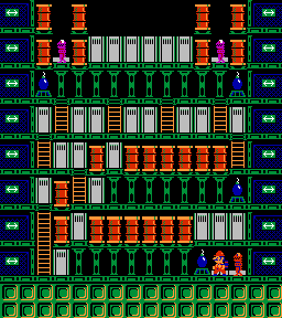 Thumbnail for a map of Phase 031 for the NES game Wrecking Crew.