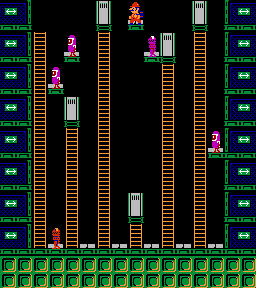 Thumbnail for a map of Phase 035 for the NES game Wrecking Crew.