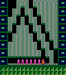 Thumbnail for a map of Phase 038 for the NES game Wrecking Crew.