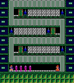 Thumbnail for a map of Phase 043 for the NES game Wrecking Crew.