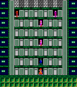 Thumbnail for a map of Phase 049 for the NES game Wrecking Crew.