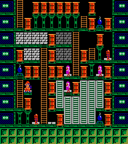 Thumbnail for a map of Phase 050 for the NES game Wrecking Crew.