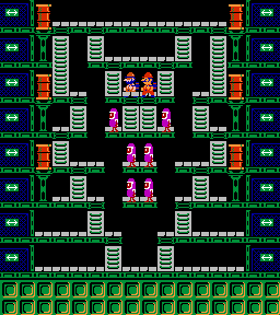 Thumbnail for a map of Phase 057 for the NES game Wrecking Crew.